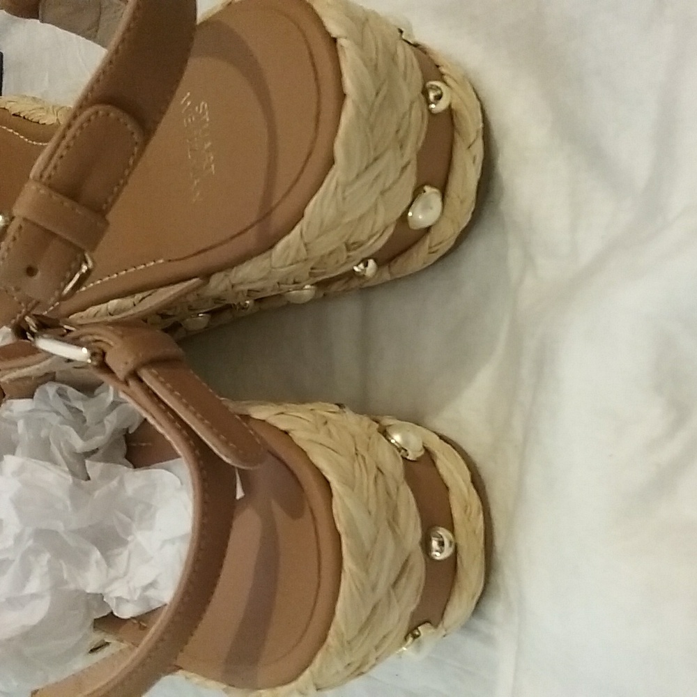 Stuart Weitzman Nib Sandals 9.5 Vachetta - image 6